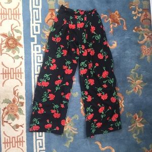 1970s Vintage Betsey Johnson Alley Cat Pants